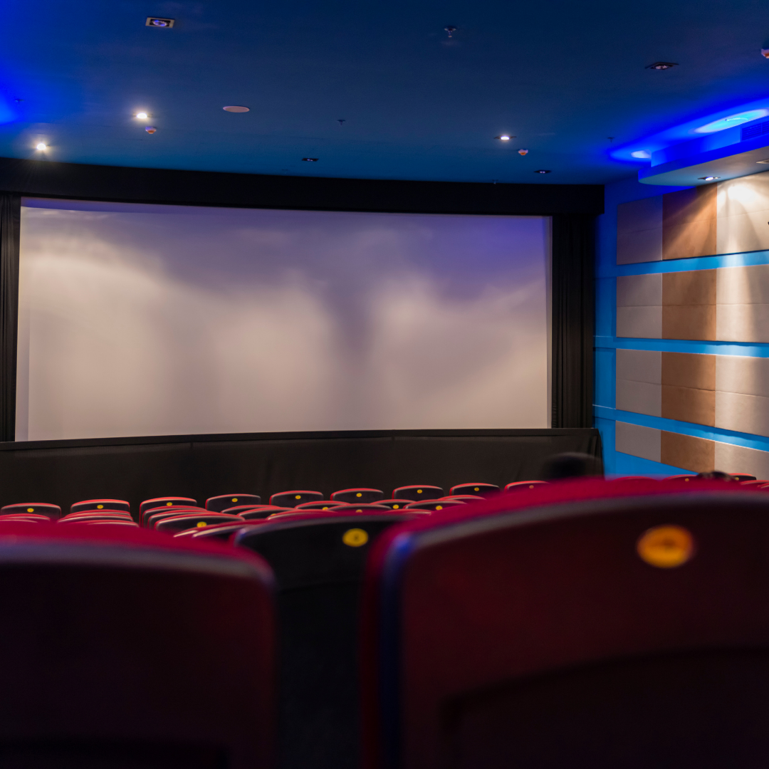 Photo of inside a movie theater