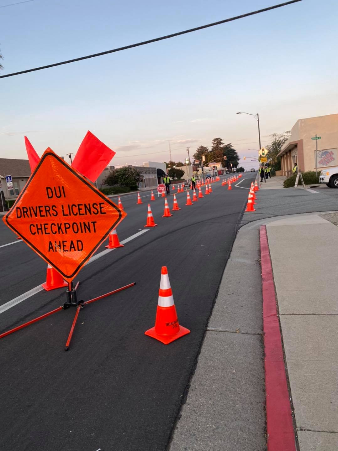Graphic for DUI/Driver's License Checkpoint