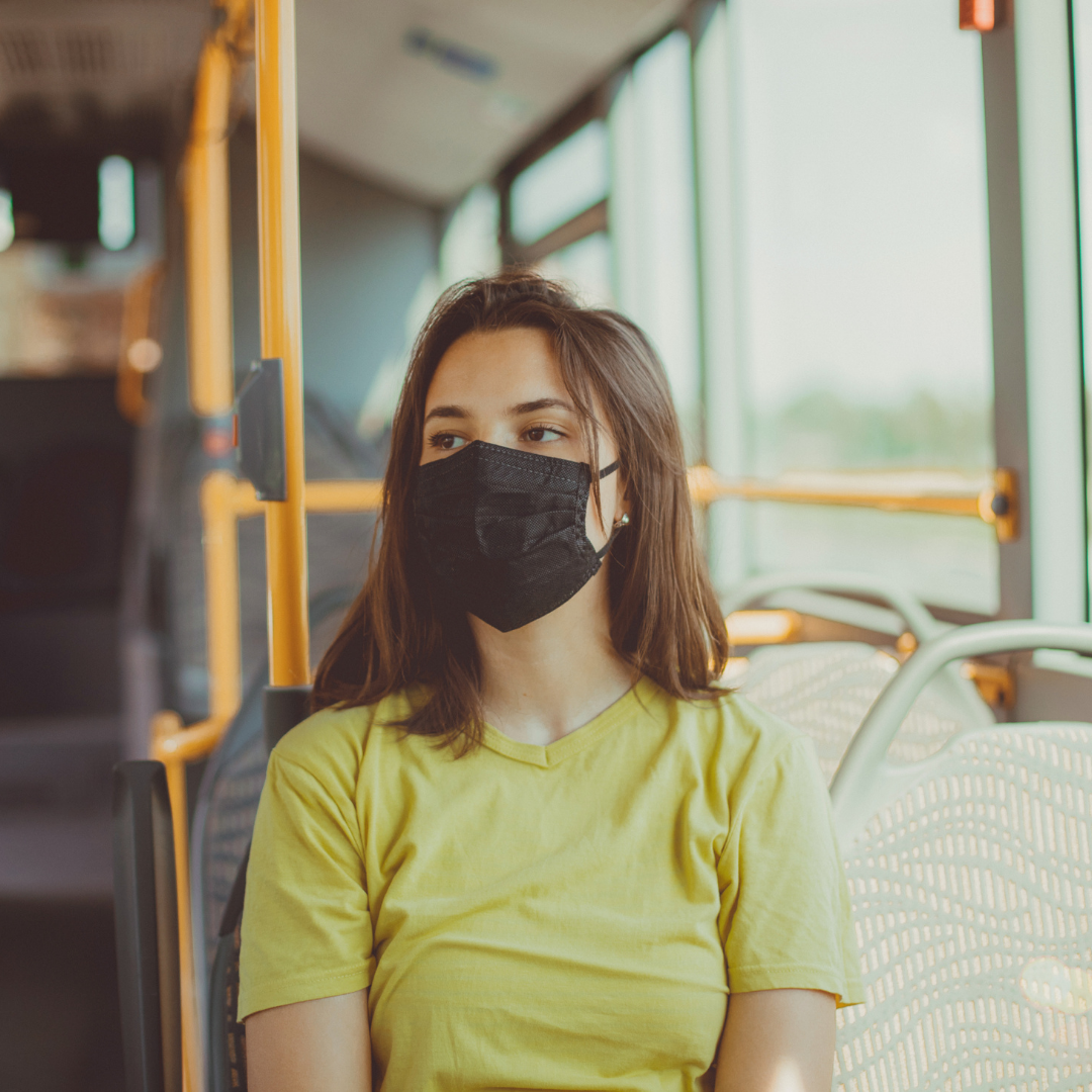 Photo of girl on bus