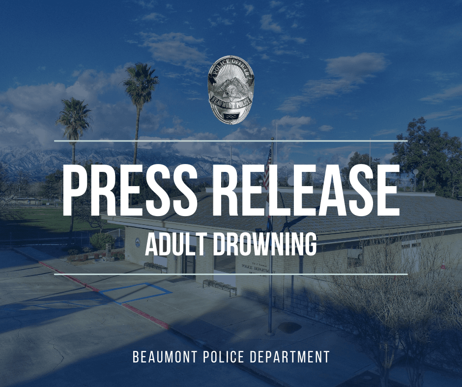 Adult Drowning Press Release Graphic