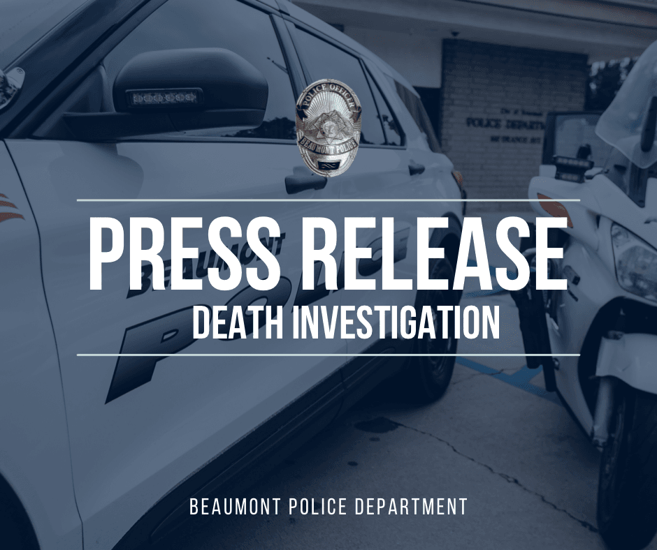 Death Investigation Press Release Graphic