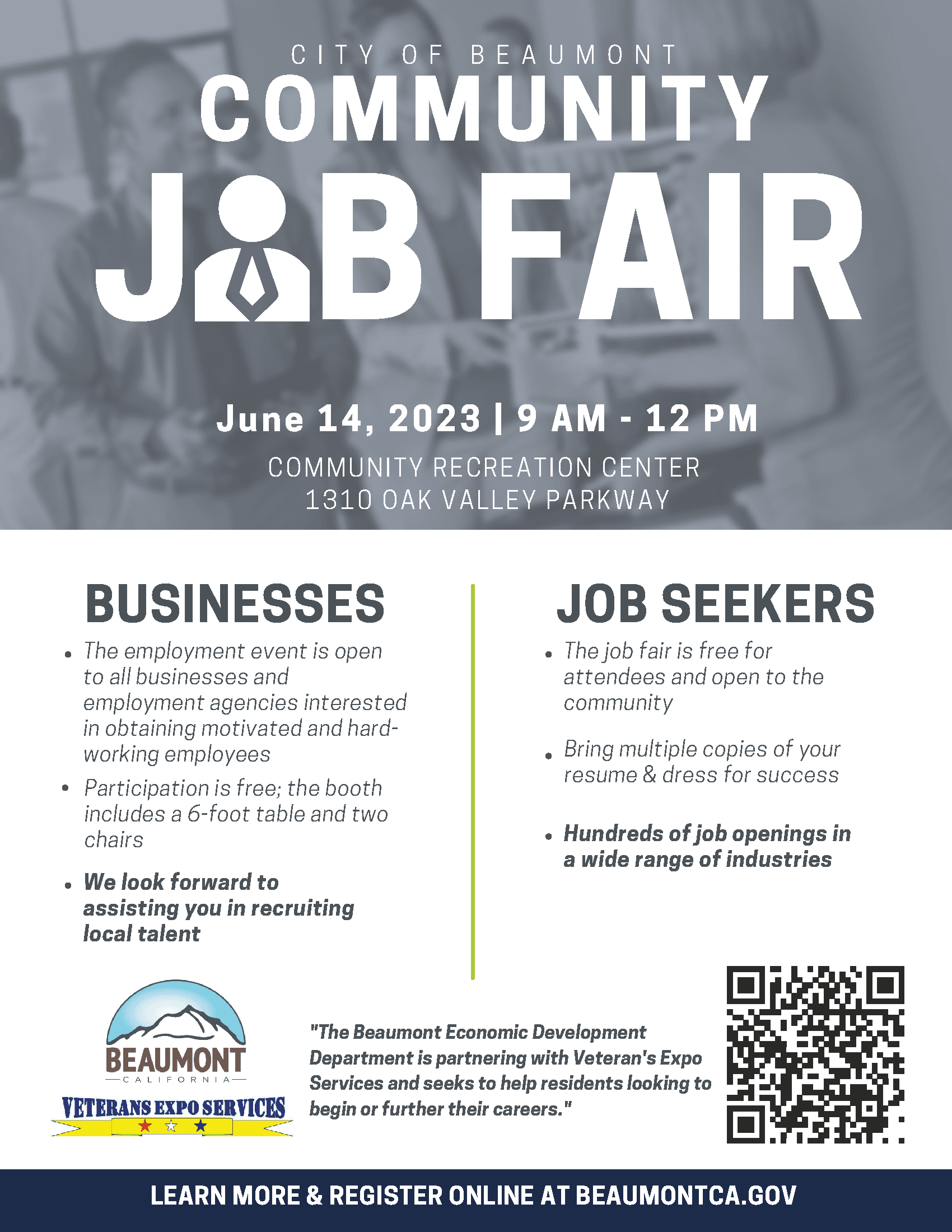 2023 Job Fair Flyer June